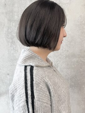モリオ(morio) ワンレン 黒髪 ミニボブ
