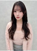 レイヤー/ネビージュ/韓国ヘア/イメチェン/縮毛矯正/中野/
