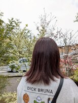 ナンバーエイト(number eight)&nbsp;20代30代ブラウン結べるボブ＊ミディアムレイヤー＊大人可愛い