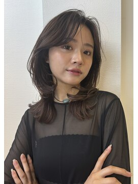 ロンドアベニール 北千住(Lond avenir) くびれヘア/顔周り/韓国/レイヤーカット/黒髪/ロング/前髪北千住