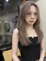 ラキング ギンザ トウキョウ(LAKING GINZA)&nbsp;くびれヘア/アプリコットオレンジ/夏/ハイライトカラー[銀座駅]