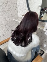 ムード(mood)&nbsp;ブリーチなし/ダブルカラー/ボルドー/赤/ラベンダー
