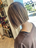 ヘア メイク ココ(hair make coco)&nbsp;ブラントでつくるタッセルボブぅ♪♪