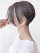 モリオフロムロンドン 原宿本店(morio from London)&nbsp;【morio 原宿】刈り上げハンサムショート　インナーカラー