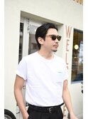 スリックバック　オールバック