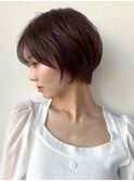 くびれショートボブ/コンパクトショート/ココアベージュp北浦和