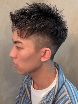 ディスイズバーバーサード(THIS IS BARBER 3rd) スパイキーショート メンズショート ツーブロック 20代