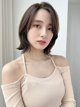 バイオレット 表参道店(Violet) ショコラグレージュ外はねボブ