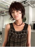 レイヤーボブ ナチュラルブラウン