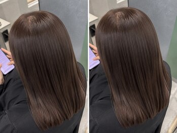 ビアンコドゥーエ(bianco due)の写真/ステキ女子ならヘアケアも欠かさずに！髪質改善で毛先まで潤った仕上がりに♪/香椎美容室/髪質改善