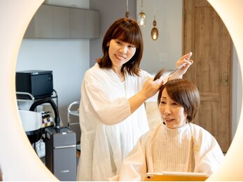 lilt. private hair salon【7月19日NEW OPEN（予定）】の写真/最初から最後まで、マンツーマンで。