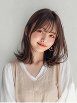 コトンアトリエ 人形町(COTON atelier)&nbsp;ダークパープル/ナチュラルショート/ミルクブラウン/夏/人形町