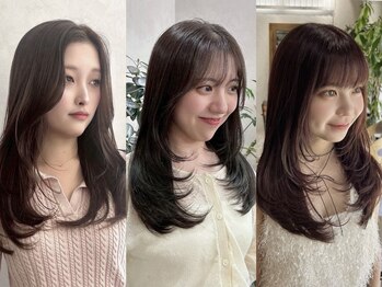 クム 横浜(qumu)の写真/最旬のフェイスレイヤーで洗練+小顔魅せ.*丁寧なカウンセリングが可愛くなる秘訣★［横浜/髪質改善］