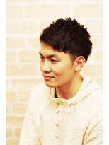 ヒロギンザ 御茶ノ水店(HIRO GINZA)&nbsp;ツーブロックとアップバングのメリハリヘア【御茶ノ水】