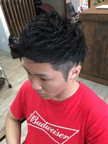 ヘアーサロン ミル(hair salon MiL)&nbsp;ツーブロック　ネープレス　刈り上げ　アップバング