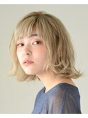 ハイトーンナチュラルボブ【EARTH上野】