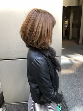 グランドライン(GRAND LINE) 《GRANDLINE 松本》小顔 モテ ボブ ナチュラル ニュアンスカラー