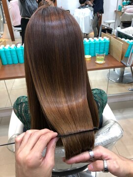 アッシュ 二子玉川店(Ash) 《Ash二子玉川》#大人ロング#髪質改善#艶髪#オトナ女子#縮毛矯正