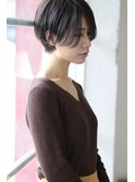 【Creo】大人カジュアルショートボブ×ダークショコラカラー