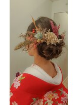 ブラウ ネイル パーティー(Blau Nail Party)&nbsp;ドライフラワーアレンジ