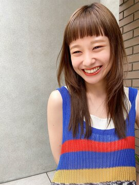 ブロウ ネックス ザ サロン 表参道(VLOW nex the salon) 【vlow表参道】韓国風くびれミディ　髪質改善　長屋