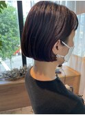 guest snap ぱっつんボブ