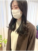 #サイドバング×アクセサリーカラー