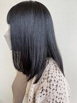 アヴァンセ サニー美容室&nbsp;ミディアムストレート