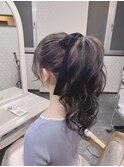 #ポニーテール #ヘアセット