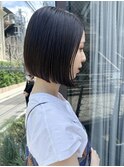 【mee.】ハセガワヒトシ　切りっぱなし　丸みボブ