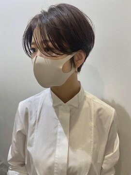 スーリール 春日店(Sourire) ハンサムショート × 髪質改善 半個室