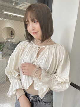 ラニヘアサロン(lani hair salon) 【KAORU】ベージュカラー大名サロン
