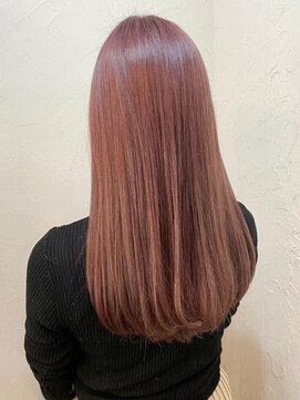 レイール 下北沢(Reir) 【Reir下北沢】*ストレートロング+ペールピンク*