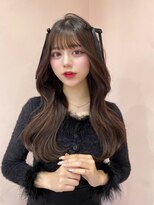 ボタン シブヤ(VOTAN SHIBUYA) アッシュ/グレージュ/韓国ヘア/渋谷/レイヤー/顔まわり