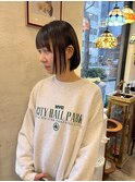 【FAVORチーフ】切りっぱなしボブ