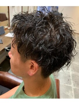 ツムギ ヘアー(tsumugi HAIR) ツイストスパイラルメンズパーマスタイル