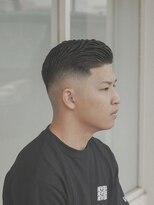 プロ バーバーショップ(PRO BARBER SHOP)&nbsp;スキンフェードサイドパート