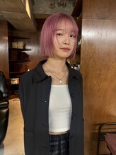 ウェウェ(wewe) ボブ/エフェクトブリーチ/ピンク