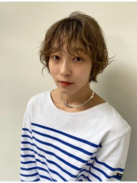 セーヌアワー(CEINE OUR) 20代/30代/前髪あり/切りっぱなし/ボブ/ショート/ブリーチ