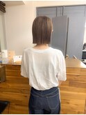 切りっぱなしボブ