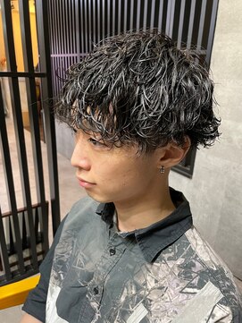 メンズ リコ(MEN'S RICO) 波巻きスパイラル波巻きパーママッシュメンズパーマ【大和】