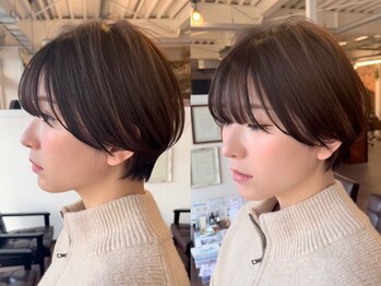 ヴォーレヴ(BEAUreve)の写真/ナチュラル×美フォルム！ショート＆ボブが得意◇綺麗なシルエットと扱いやすさを叶えるショートスタイル。