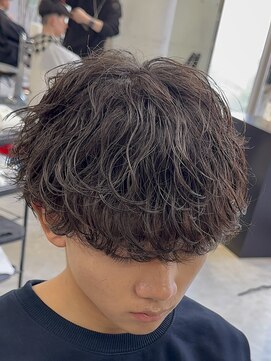 エデアンホンテン メンズサロン(EDEAN 本店 （旧：EDEAN 上通）) 熊本メンズサロン 波巻きパーマ 波巻きスパイラル MEN'S HAIR