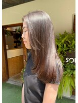 スクエアウーノ 博多(SQUARE＊UNO HAKATA)&nbsp;ツヤとやわらかさを纏う、大人のナチュラルロング