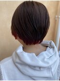 20代30代40代50代大人かわいい乾かすだけで収まる丸みショート☆