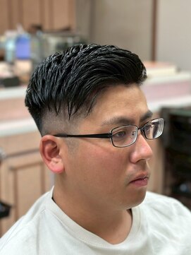 アポロカットステージ 相模大野店 アップバング/ツーブロックマッシュ<理容室>[メンズ/相模大野]