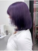 ラベンダー/ラベンダーカラー/ボブ