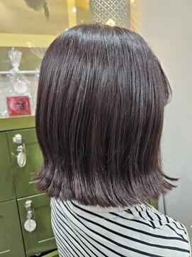 ラルーチェ ラスパ御嵩店(La Luce) つや感ボブ × 秋カラー