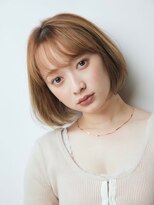 エトル バイ コムマティス 恵比寿駅前店(etre by comme Matisse)&nbsp;小顔カット×透明感カラー[恵比寿駅/髪質改善/オリーブグレー]