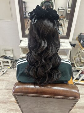 ヘアーパッション(Hair Passion) 韓国風ハーフアップ